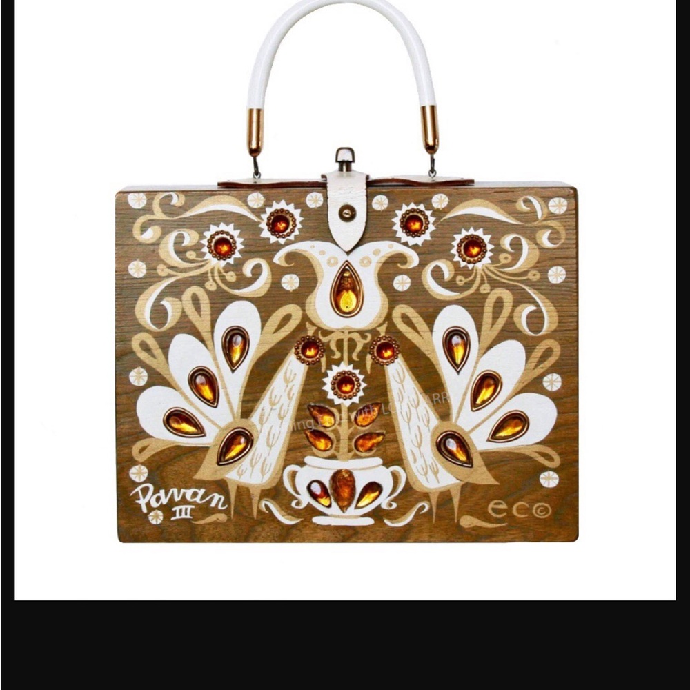ENID COLLINS box purse vintage 1966 PAVAN III